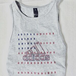 3 Adidas Gray Racerback Tank Top Multicolor
Blue Red White Limited Edition Shirt